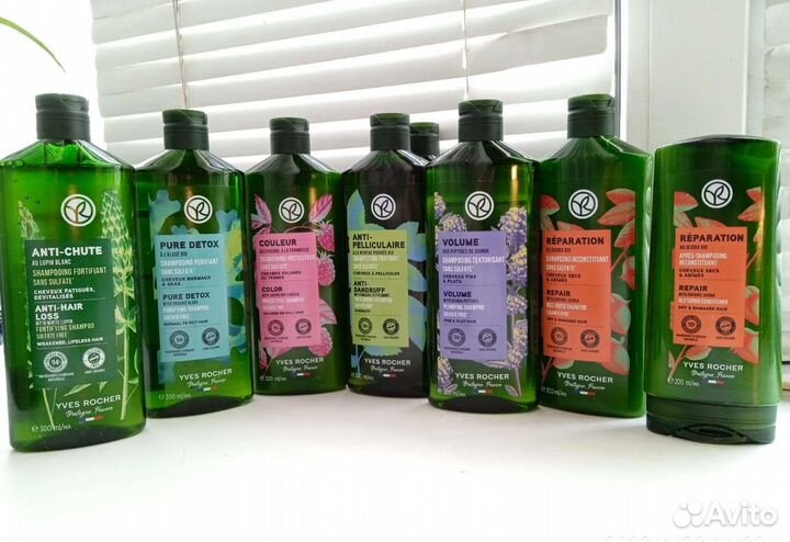 Ив Роше,Шампуни разные, Средства для вол
