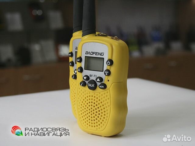 Рация Baofeng T3 желтая