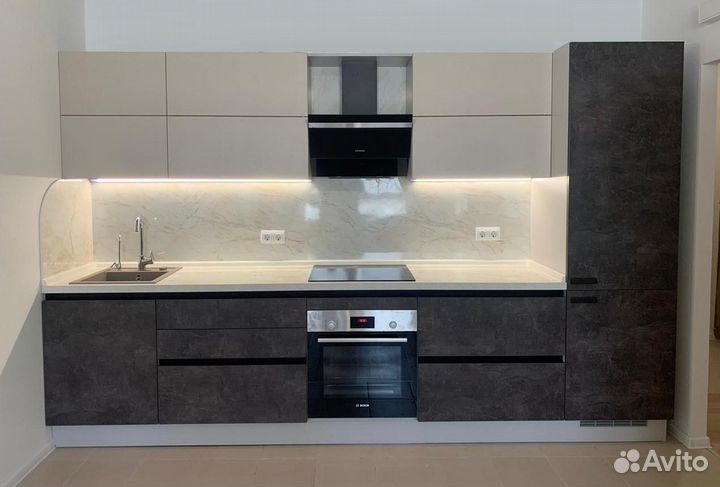 П образная кухня на заказ. Фабрика