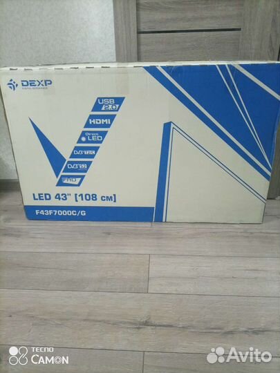 LED телевизор dexp