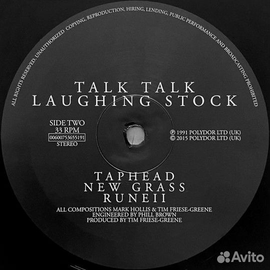 Винил Talk Talk – Laughing Stock