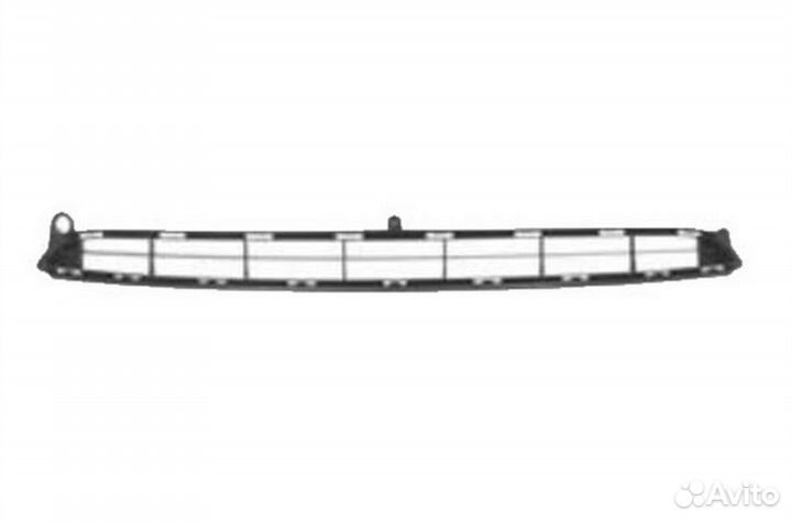 Решетка бампера верхняя citroen :C3 13- (Страна производства: испания)