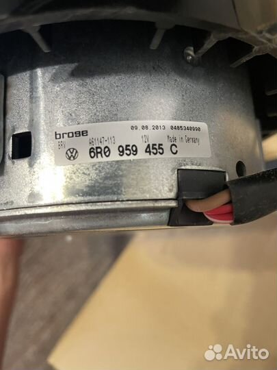 Ориг.Вентилятор радиатора volkswagen, skoda