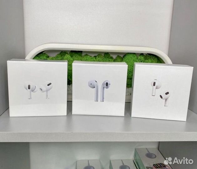 AirPods 2 / AirPods 3 / AirPods Pro шумоподавление