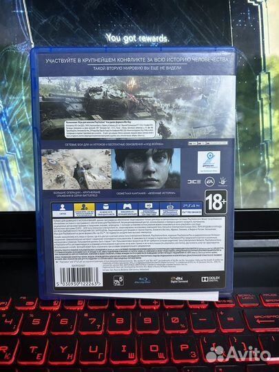 Battlefied V ps4 диск