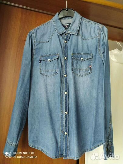 Джинсовая рубашка