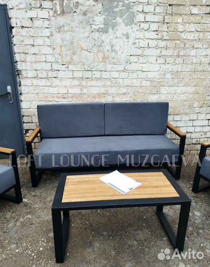 Диваны для кафе бара офиса и ресторана лофт