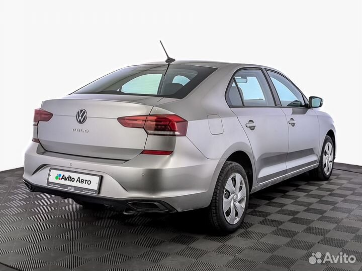 Volkswagen Polo 1.6 AT, 2021, 66 942 км