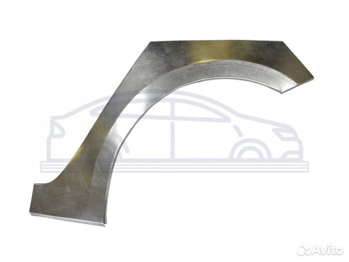 Кузовные арки Citroen С4 I 2004-2011 С4 Piccsso I