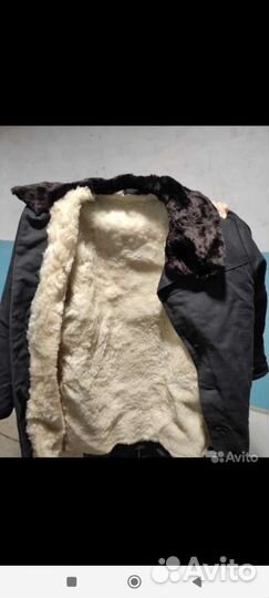 Тулуп из натуральной овчины