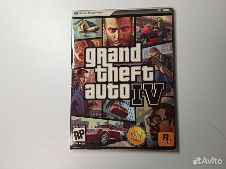 Grand theft auto 4 ретро диск