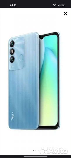 Смартфон Itel Vision 3 Plus 4/64 гб, 2SIM, голубой
