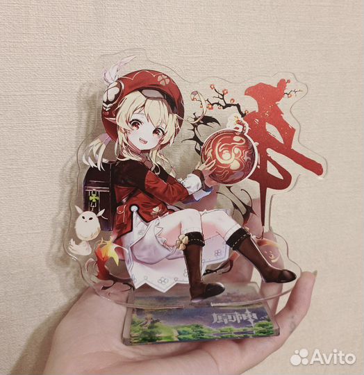 Акриловая фигурка кли геншин