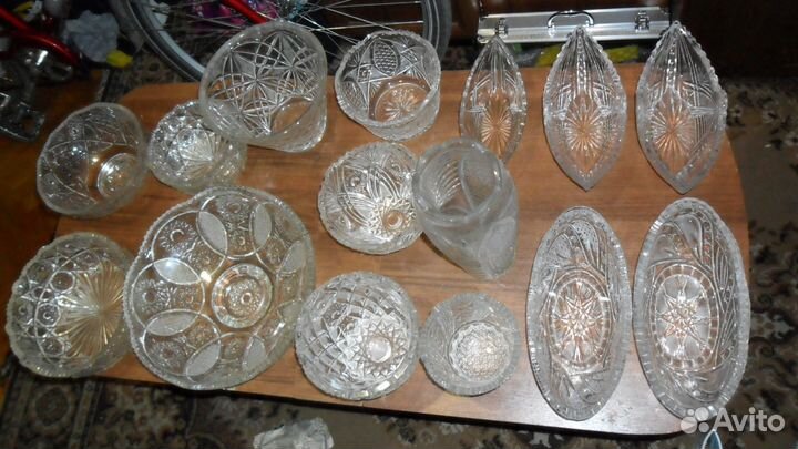 Посуда хрустальная, на все случаи жизни