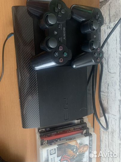 Игровая приставка ps3 super slim