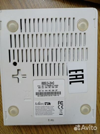 Маршрутизатор RB951G-2HnD 5*1000 Мбит/сек