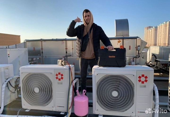 Монтаж, ремонт и обслуживание сплит систем кондици