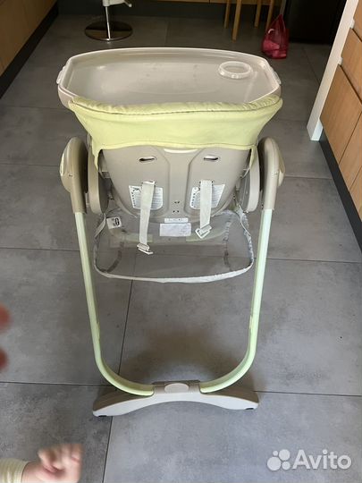 Стульчик для кормления chicco polly