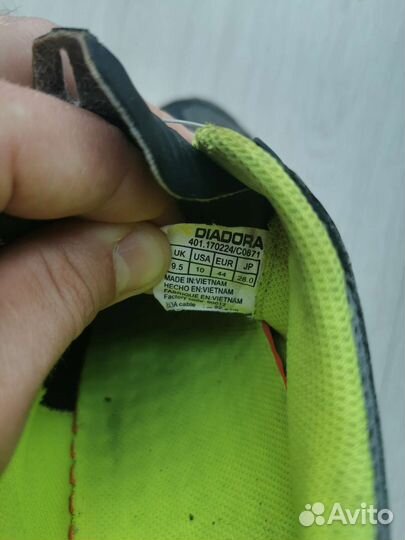 Mtb обувь, diadora, 44 размер