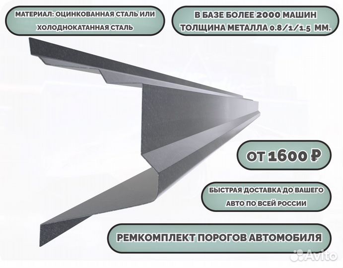 Ремонтные пороги