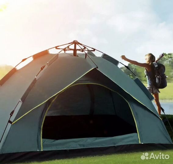 Палатка туристическая автоматическая