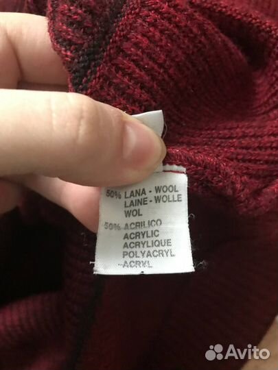 Винтажный свитер кардиган