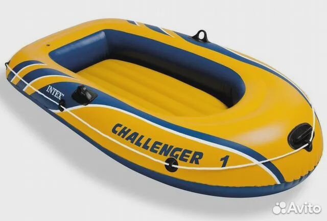Надувная лодка Intex Challenger-1