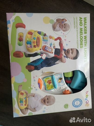 Ходунки каталка baby go