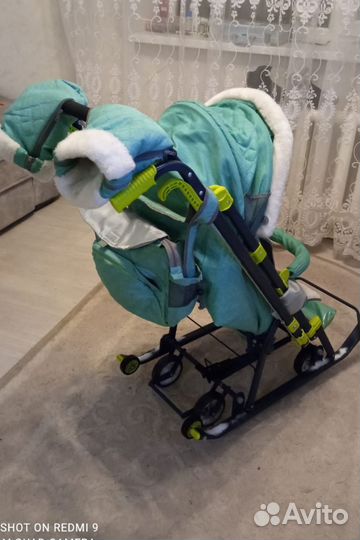 Санки коляска ника