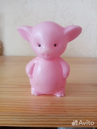 Поросенок СССР пластмассовый, дутыш СССР. Советска