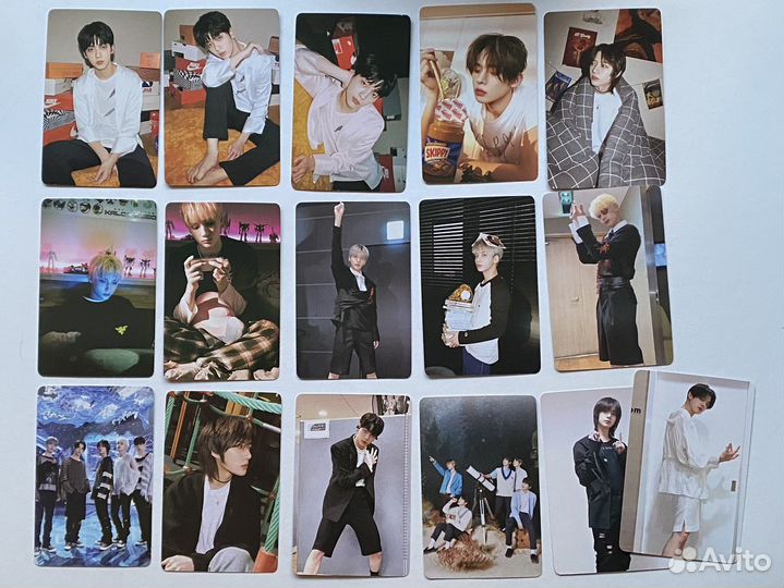 Коллекционные k-pop карты TXT