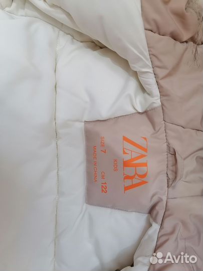 Куртка для девочки zara 122