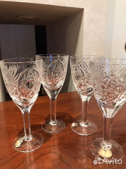 Хрустальные рюмки времен СССР