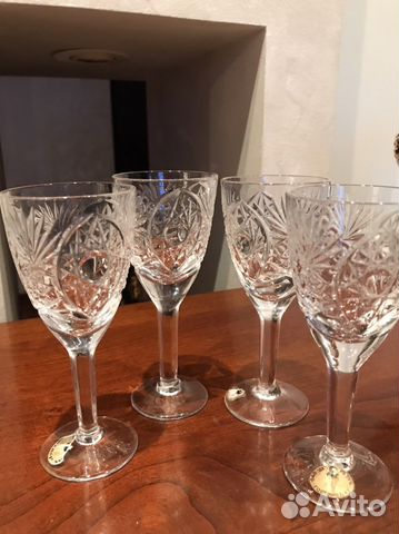Хрустальные рюмки времен СССР
