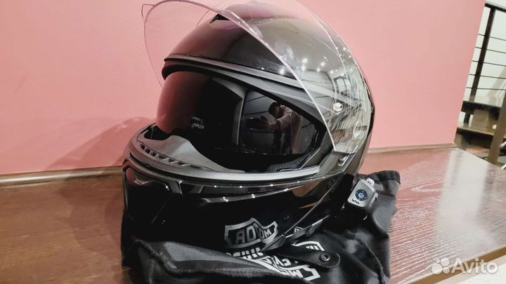 Шлем мотоциклетный Harley davidson с переговорным