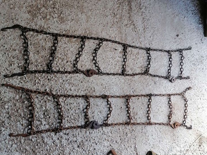 Мордовки-цепи противоскольжения на колеса R13