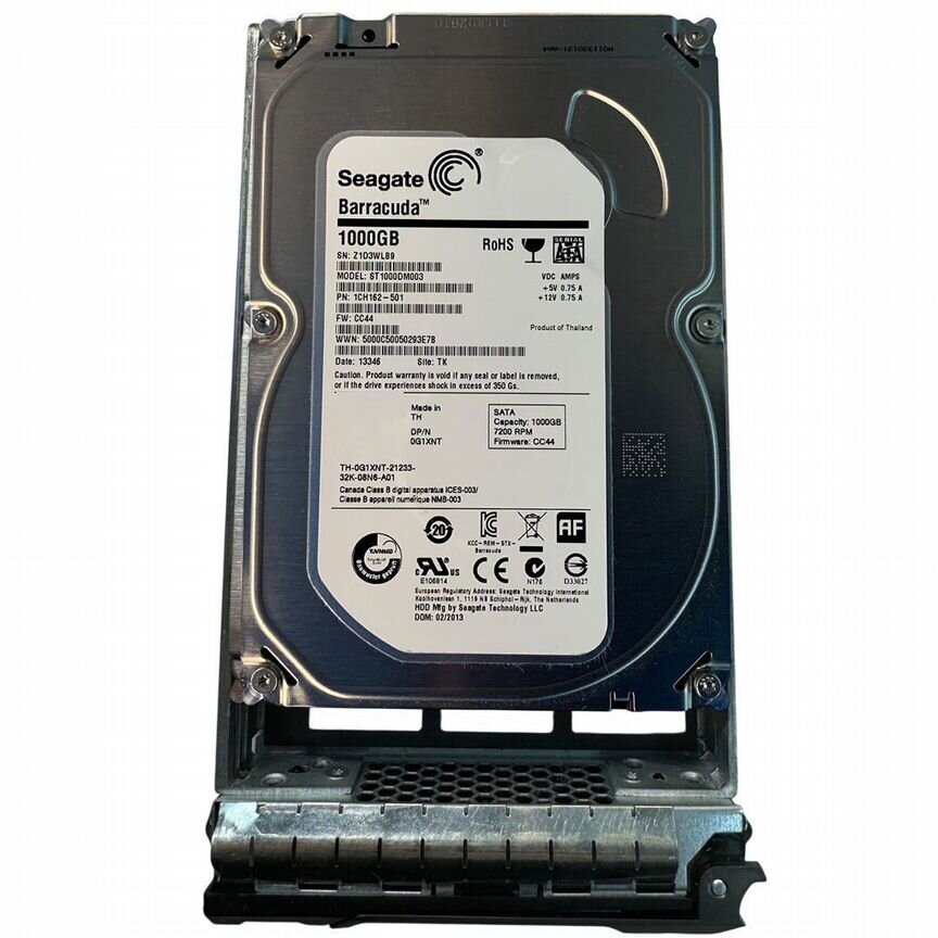 [G1XNT] Жесткий Диск Dell 1tb Sata3 3,5" Hdd G1xnt