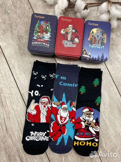 Новогодние носки