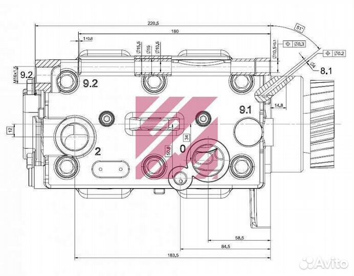 Воздушный компрессор мерседес 636 куб.см