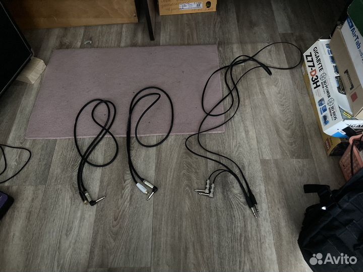 Аудио кабели jack rca