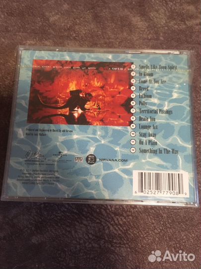 Cd диски Nirvana фирменные