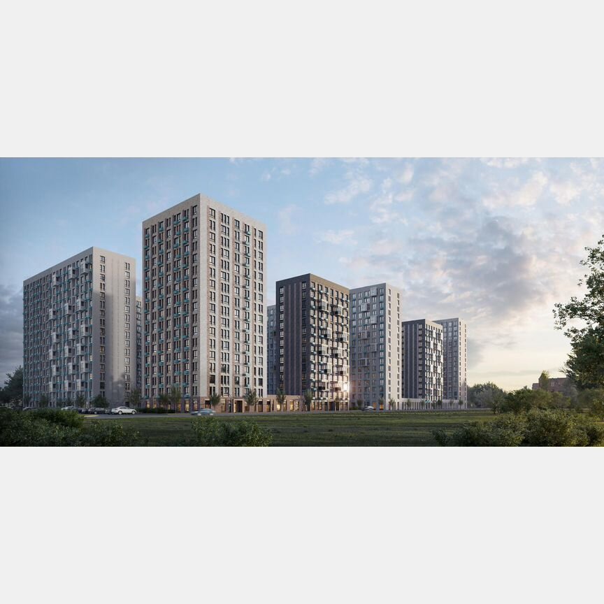 Квартира-студия, 22,2 м², 17/17 эт.