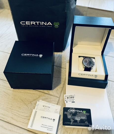 Часы мужские certina ds