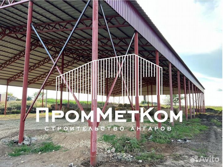 Возведение ангаров, навесов, складов