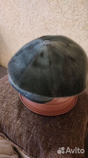 Меховая мужская кепка