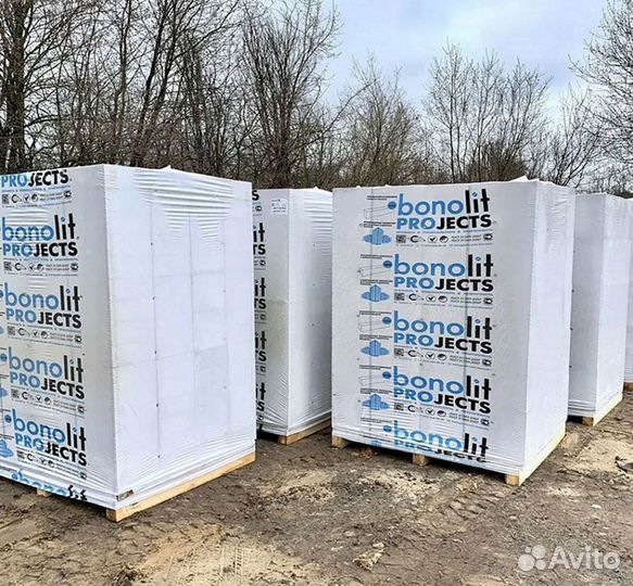 Газосиликатные блоки Bonolit