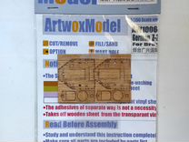 Деревянная палуба Artwox model AW10064 1/350