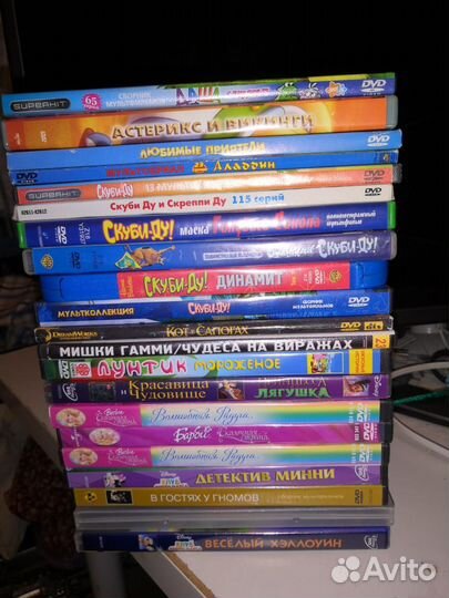 Dvd диски мультфильмы