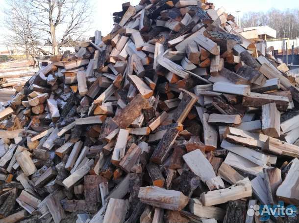 Дрова чурками/колотые, горбыль