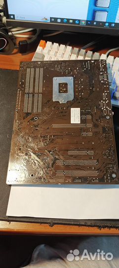 Материнская плата Asus z77-a нерабочая